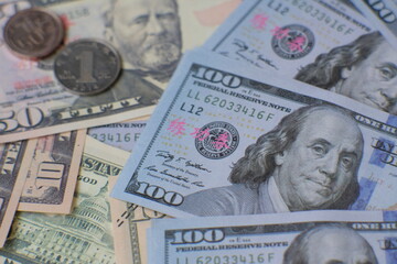 one hundred dollar bills