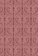 平安有職文様_葡萄立涌（ぶどうたてわく）_壁紙・カラー