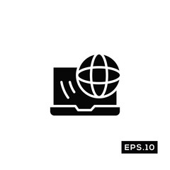 Satellite Icon Vector. Satellite Icon Symbol Vector Illustration Template For Web and Mobile