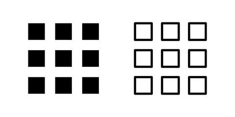 Menu Icon set. web menu icon. hamburger menu symbol
