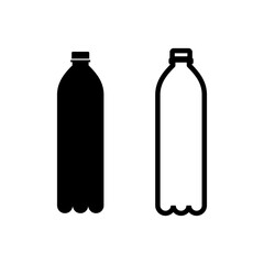 Bottle icon set. bottle vector icon