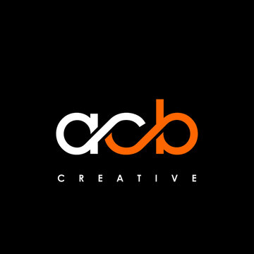 ACB Letter Initial Logo Design Template Vector Illustration