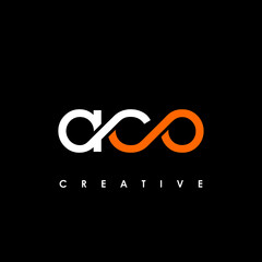 ACO Letter Initial Logo Design Template Vector Illustration