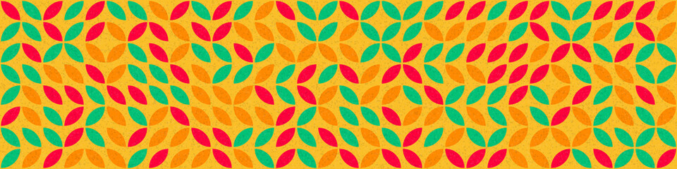 Abstract Geometric Pattern generative computational art illustration