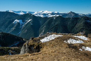 Low Tatras mountains, Slovakia, hiking theme © vrabelpeter1