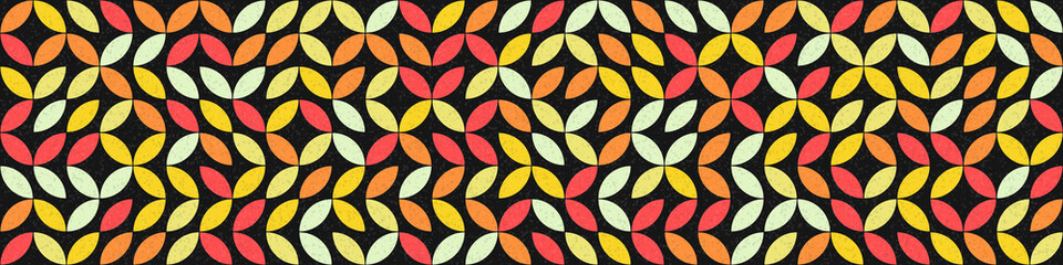 Abstract Geometric Pattern generative computational art illustration