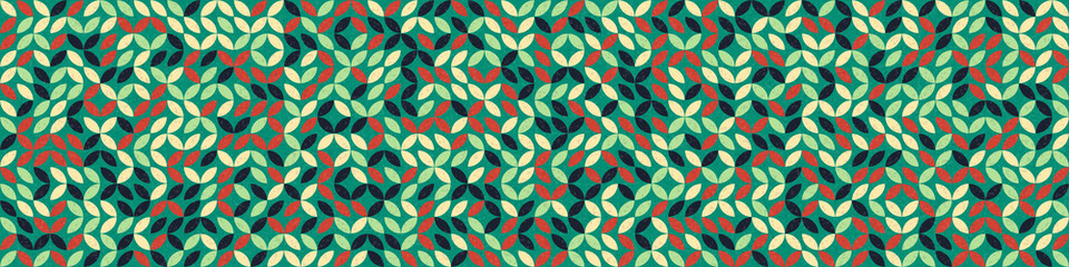 Abstract Geometric Pattern generative computational art illustration