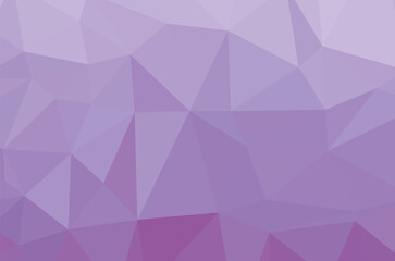 Colorful purple vivid polygonal triangular background pattern