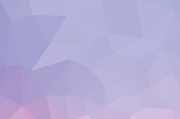 Fototapeta premium Colorful purple vivid polygonal triangular background pattern