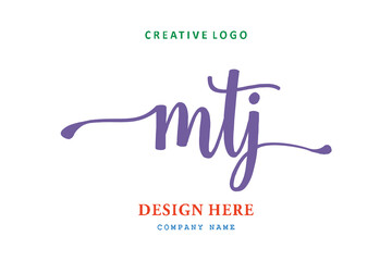 MTJ lettering logo is simple, easy to understand and authoritative