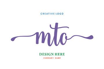 MTO lettering logo is simple, easy to understand and authoritative