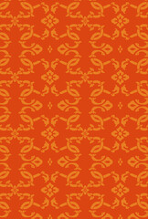 平安有職文様_輪無唐草（わなしからくさ）02_壁紙・カラー