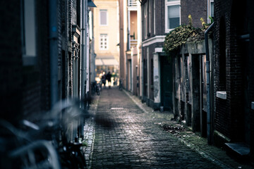 alley in a city