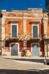 Fototapeta na wymiar Old town in Ruvo di Puglia, Puglia, Italy