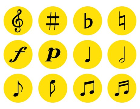 318 Best 音楽記号 Images Stock Photos Vectors Adobe Stock