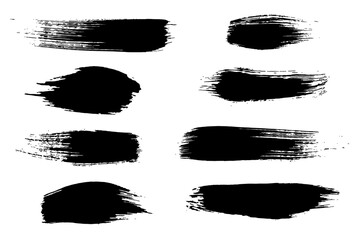 Set paint brush strokes for your projects