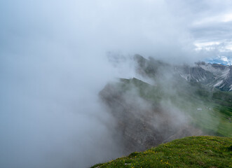 The green meadows of Seceda, South Tyrol - Italy.