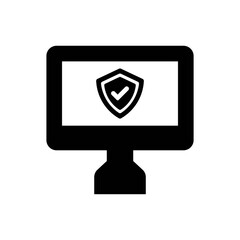 computer protection icon