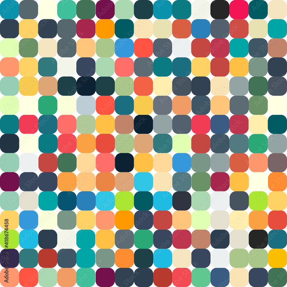 Aufkleber abstract geometric seamless pattern for your design