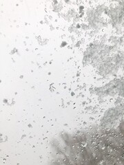 Abstract background View from Car Wet window 