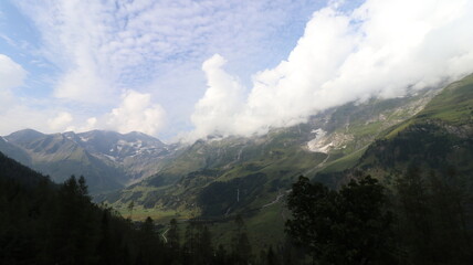 Österreich Berge Landschaft See Wasserfall