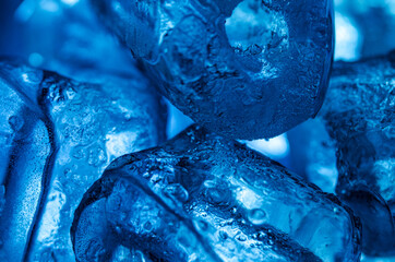 ice cubes background