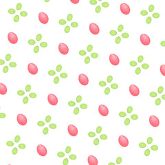 The pattern. Egg Easter background. Watercolor illustration. An abstract spot. Template design for poster, postcard, banner, flyer, invitation