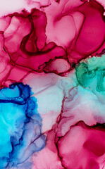 Alcohol ink are modern , luxury and interesting form of art. Colourfull transparent pictures with various colours and patterns. They seem so good on any background.