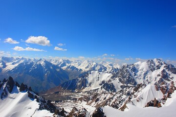 ski resort in winter
