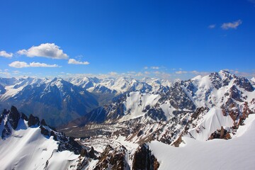 winter in the mountains