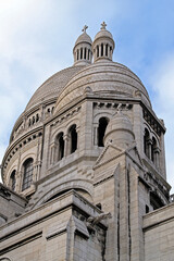 Fototapeta na wymiar Ancient marble facade church