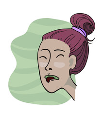 Poor health, poisoning, nausea. A symptom of the disease. A viral, bacterial disease.