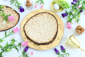 Pesah celebration concept (jewish Passover holiday)