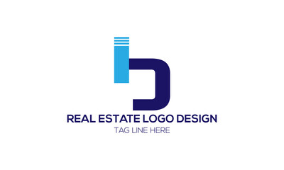 construction real estate logo design.