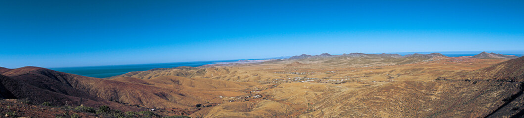 panorama of the mountains