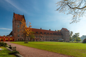 Backaskog Castle Lawn Path