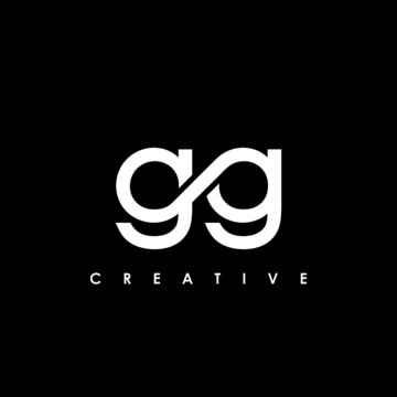 GG Letter Initial Logo Design Template Vector Illustration