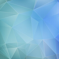 Blue geometric background