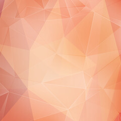 Pink crystal geometric background