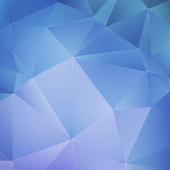 Blue geometric background