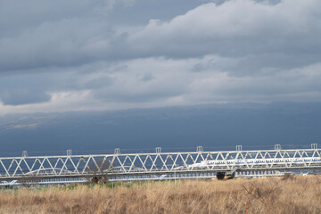 bridge over the river