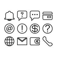 icon set for web
