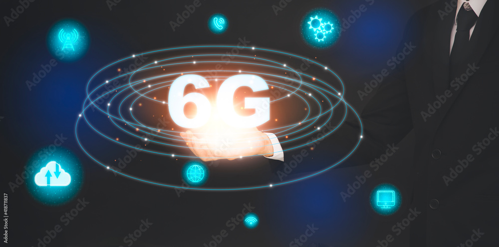 Poster business touch technology 6g of mobile telecommunication network in europe for high-speed wireless d