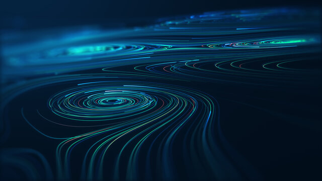  Abstract technology big data concept.