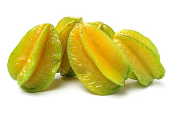 Carambole on white background