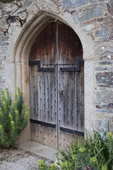 Fototapeta na wymiar Medieval Doorway 