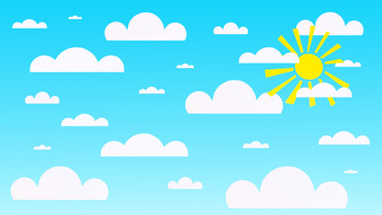 Bright futuristic abstract motion background with beautiful glowing neon colorful lines with gradient. Seamless looping. 4K video animation high quality. ProRes 422 HQ.