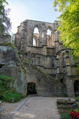 Fototapeta na wymiar Kloster- und Burg-Ruine Oybin