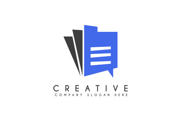 file folder logo design vector illustration. File business and technology logos vector illustration