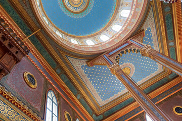 Obraz premium Yildiz Hamidiye Mosque and its exterior view